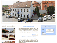 Tablet Screenshot of hotelreva.cz